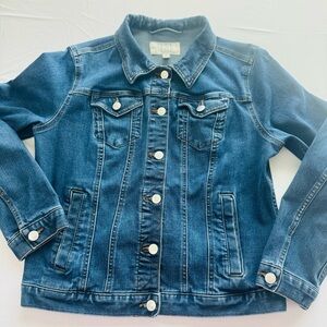 Time and Tru Women’s Trucker-Style Jacket, Size M, EUC